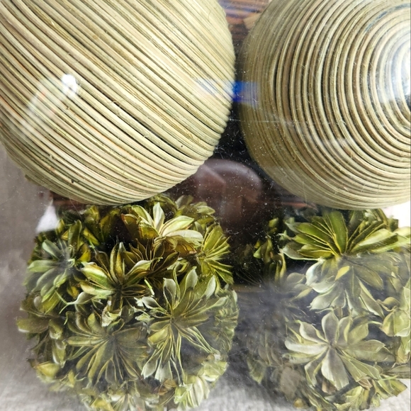 Green Sage Decorative Balls - Picture 3 of 6